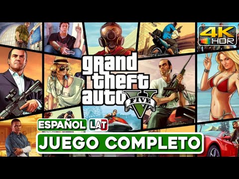 GTA 5 REMASTERED • Juego Completo en Español Latino • Gameplay 4K HDR 🕹️ Sin Comentarios