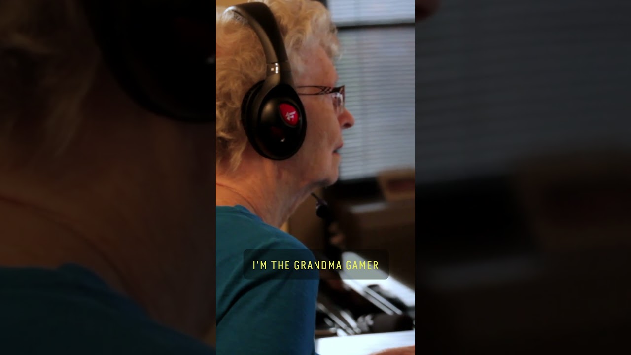 Эта бабушка убивает драконов 🐉🎮 