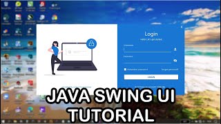 Java Swing UI Login Form Tutorial with Source Code - Netbeans IDE screenshot 5