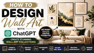 Player Profile How to Design Wall Art with ChatGPT | Create Stunning Luxury Wall Art Collections