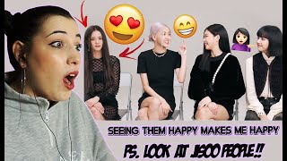 BLACKPINK in a Game of Song Association | ELLE | REACTION