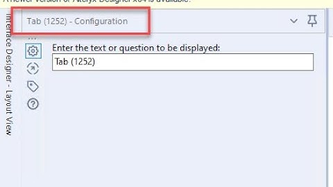 How to Rename Tabs in Alteryx Apps