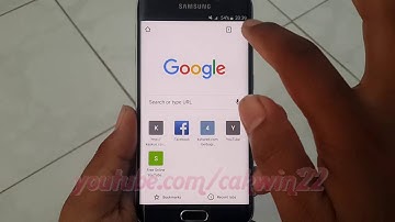 Samsung Galaxy S6 Edge : How to Enable or disable Data Saver Compress Pages in Google Chrome Android