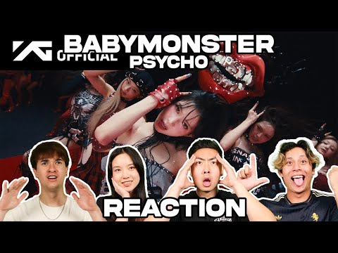 BABYMONSTER PSYCHO MV REACTION!
