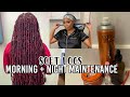 HOW TO MAINTAIN 36" SOFT LOCS | DAY & NIGHT MAINTENANCE ROUTINE