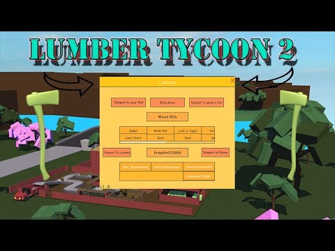 Lumber Tycoon 2 New Hackglitch 2018 Roblox Working - cara cheat roblox lumber tycoon 2 teleport get robux with code