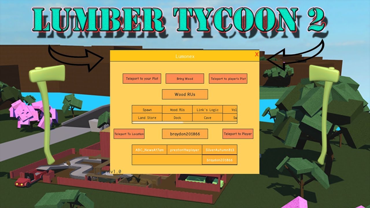 Lumber Tycoon 2 NEW Hack/Glitch 2018 | Roblox | (Working) | FREE | - 