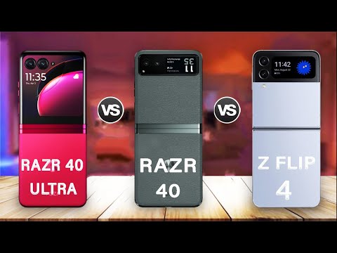 Motorola Razr 40 Vs Razr 40 Ultra Vs Samsung Galaxy Z Flip 4 | Razr 2023 Review