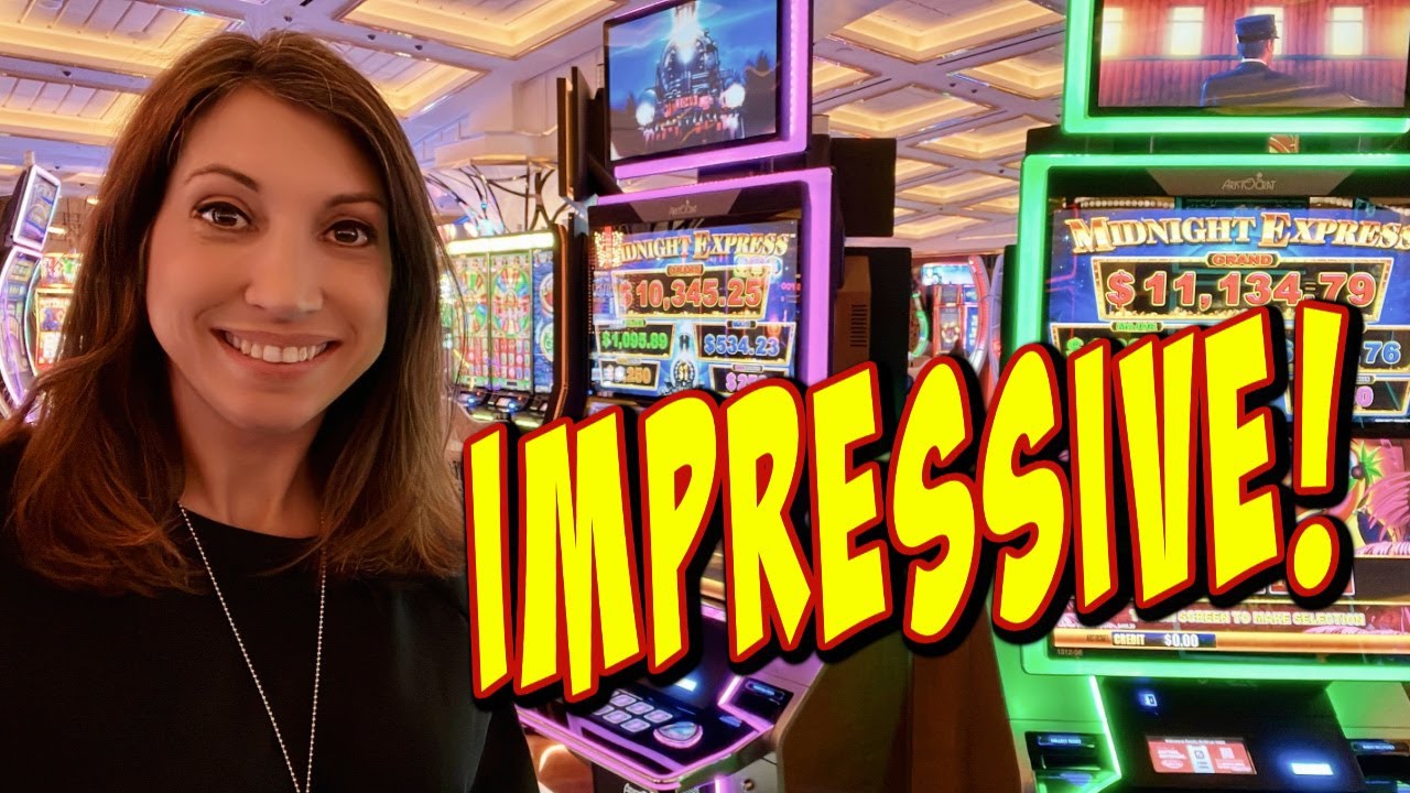 THIS is Amazing! 😮 BIG PROFIT on Midnight Express slot machine in Las ...