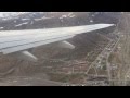 Scandinavian Airlines, SAS 737 | Takeoff from Longyearbyen, Svalbard