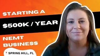 How to Start a $500k/Year Non Emergency Medical Transportation(NEMT) Business In Spring Hill, FL