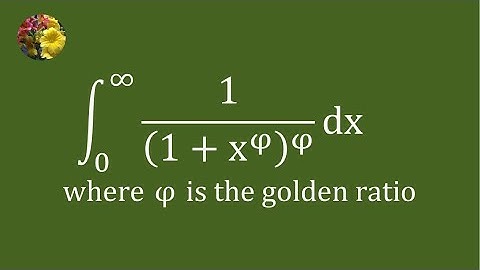 3rd method to evaluate the improper integral using Beta/Gamma functions (Mis-1389AA)