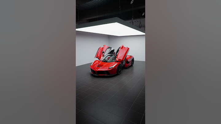 Is it one of the best looking Ferrrari's ever made? #laferrari #ferrari #ferrarilaferrari