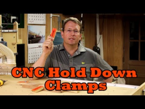 CNC Hold Down Clamps - Wassell Woodworking - YouTube