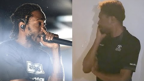 New Video Shows Security Guard Sobbing During Kendrick Lamar Concert
