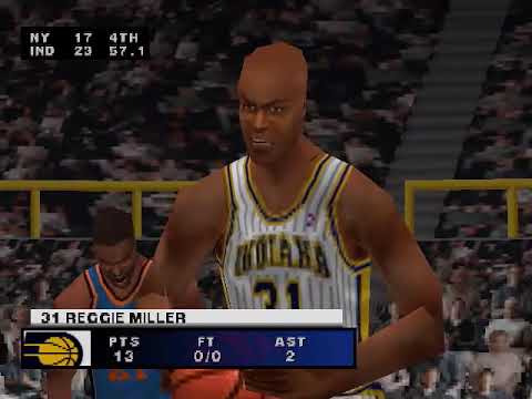 NBA Live 2000 (PSX): Pacers vs Knicks