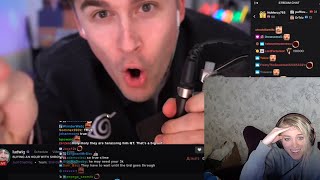 QTCinderella's reaction to Ludwig buying Shroud