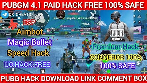 Pubg Mobile Hack 4.1( New 4.1 Version Inbuilt Esp Mod ) | Pubg Mobile Gl+Kr Hack | Pubg 4.1 Hack