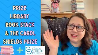 Prize Library Book Stack & The Carol Shields Prize