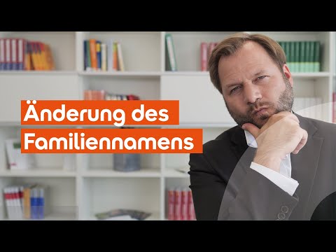 Video: Kosten Sie Ihren Namen legal zu ändern?