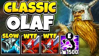 OLAF IS AMAZING IN LEAGUE CLASSIC! STACKING BLOODTHIRSTER WAS SO BROKEN!