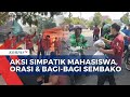 Aksi Damai Mahasiswa di Solo: Orasi, Cek Kesehatan Gratis, hingga Bagi 500 Paket Sembako