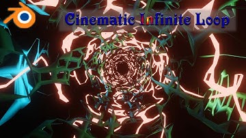 Cinematic infinite Loop in blender 2.9 | Tutorial for blender advance trainning | animation Evee