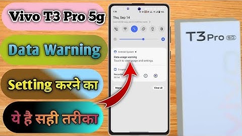 how to off data warning in vivo t3 pro 5g, vivo t3 pro 5g data warning problem, vivo t3 pro 5g