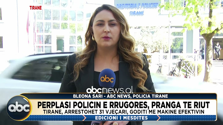 Përplasi policin e rrugores, pranga të riut/ Goditi me makinë efektivin | ABC News Albania