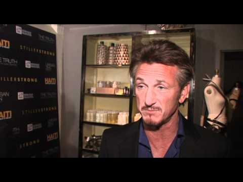 Interview with Sean Penn at Help Haiti