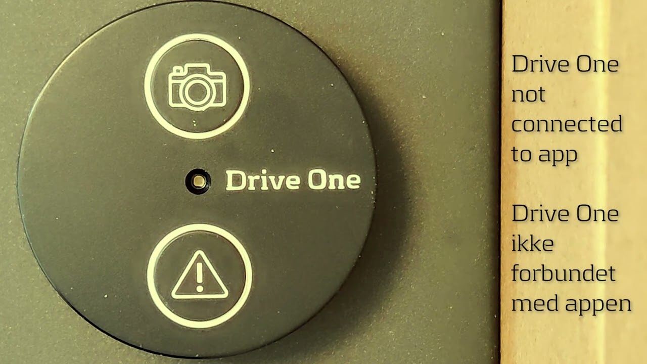 Was bedeuten die verschiedenen Töne und Lichter am Drive One? : Drive One