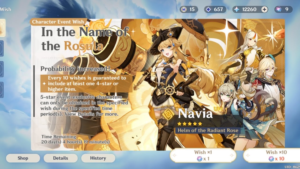 PULLING FOR NAVIA | GENSHIN IMPACT