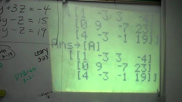 Gauss-Jordan Method using TI-83.MP4