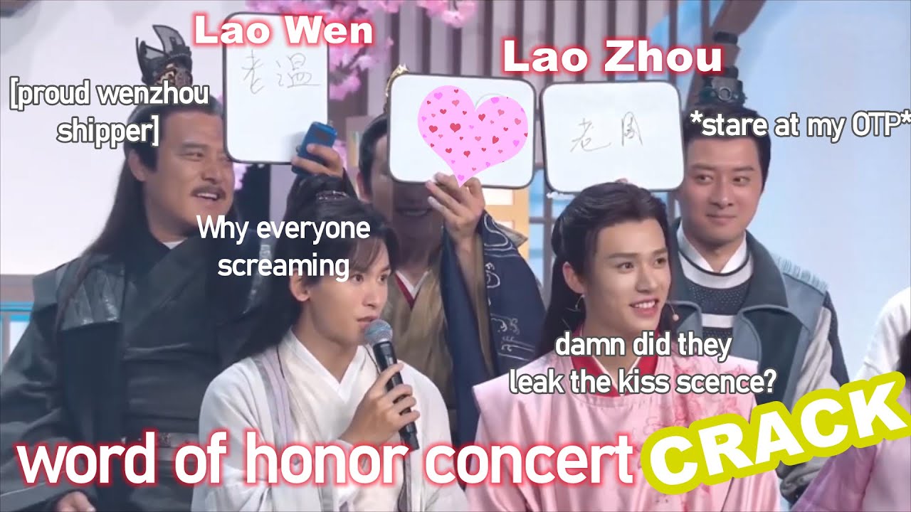 None can ship wenzhou harder than #WordOfHonor cast