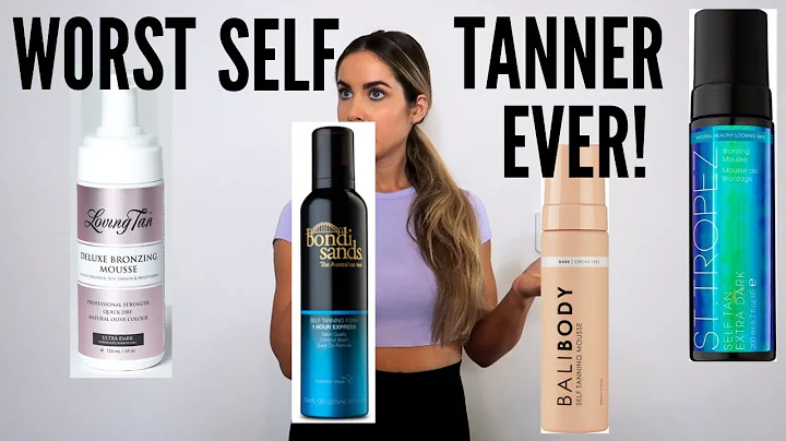 THE WORST SELF TANNER!