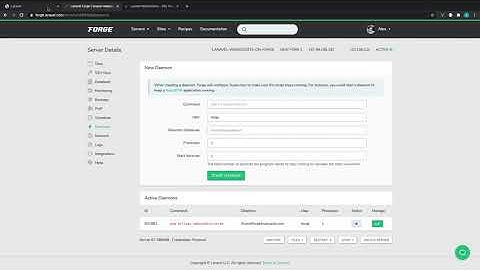 Laravel Websockets on Forge: Running and testing (7/7)