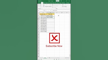 Auto Hide Mobile Number in Excel | Excel tricks to Hide Mobile Number #exceltipsandtricks