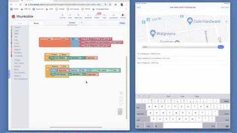 4. Thunkable: Code the User input of a Social App