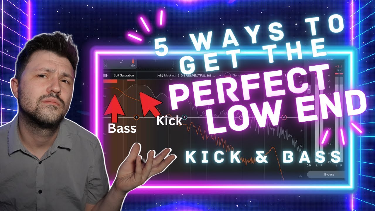 5 Ways To Get The Perfect Low End - Kick & Bass - YouTube