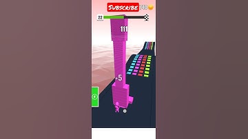 Stack Colors Gameplay Level 22 #Shorts