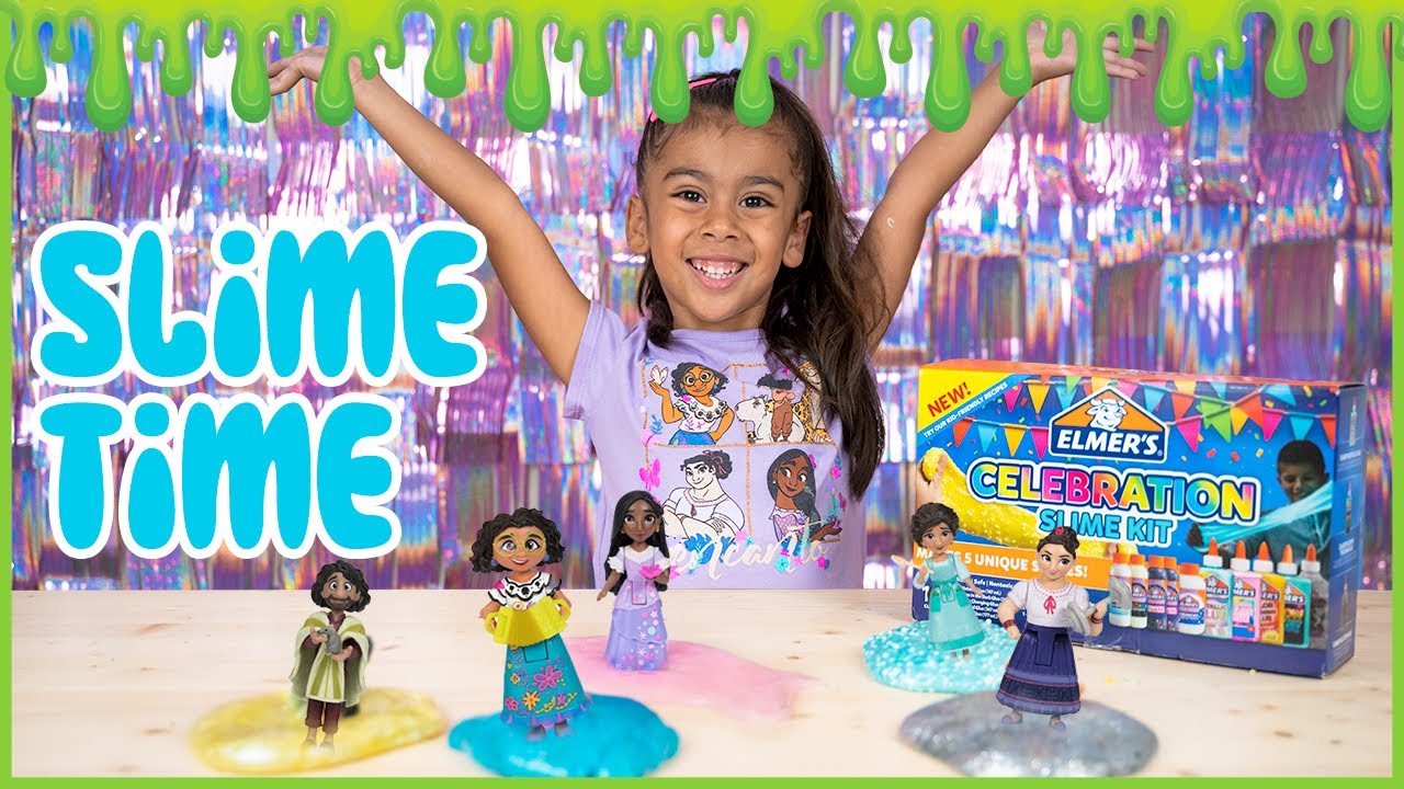 Slime enfant Elmer's kit Célébration