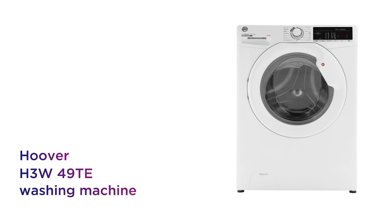 Hoover H3W 492DE-11 H-WASH 300 LITE Machine à laver 9 kg, 1400