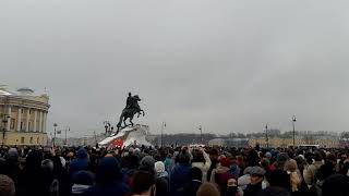 Protests in Russia, Saint Petersburg 23.01.2021