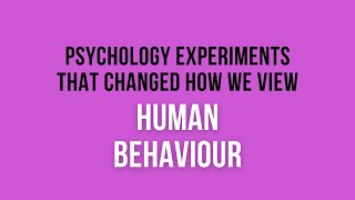 10 Shocking Psychological Experiments That Changed Our Understanding of Human Behavior