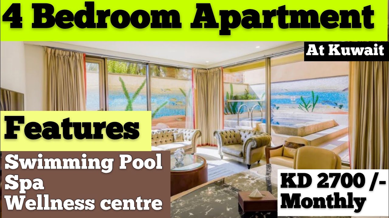 4 BEDROOMS LUXURY HOTEL APARTMENT FOR RENT IN KUWAIT CITY I RENT KD