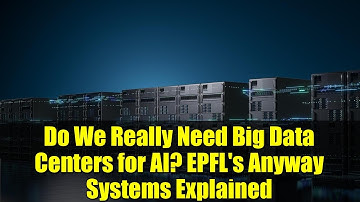 Do We Really Need Big Data Centers for AI? EPFL
