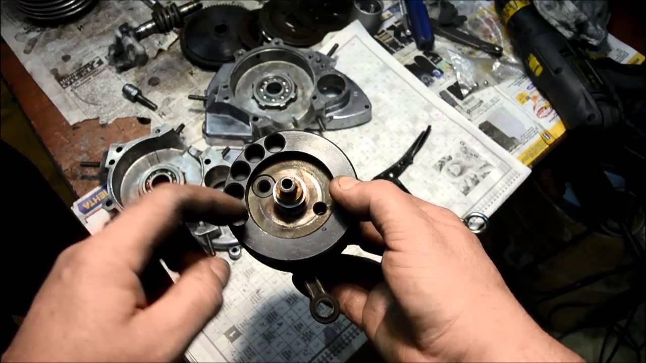 Как разобрать двигатель д8