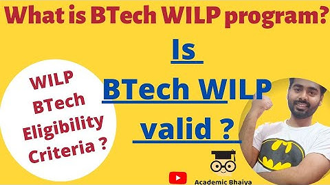 WILP BTech | Part Time BTech/Weekend/Evening BTech | Online or Distance BTech valid? #CollegeVidya