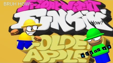 How to get golden apple in another Dave and Bambi game