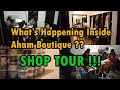 Whats happening inside our boutique   shop tour  vlog